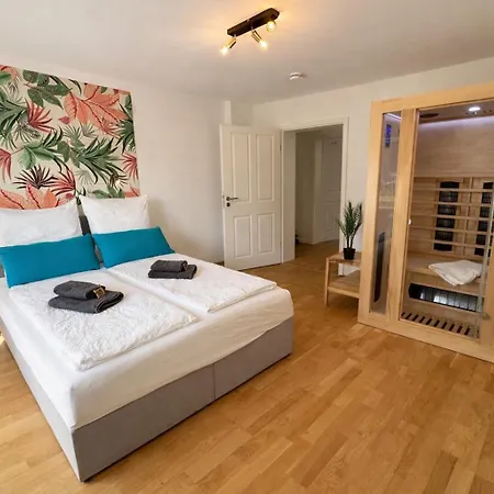 Katies I Near Regensburg - Balcony, Bbq, Private Infrared Sauna & Parking דירה